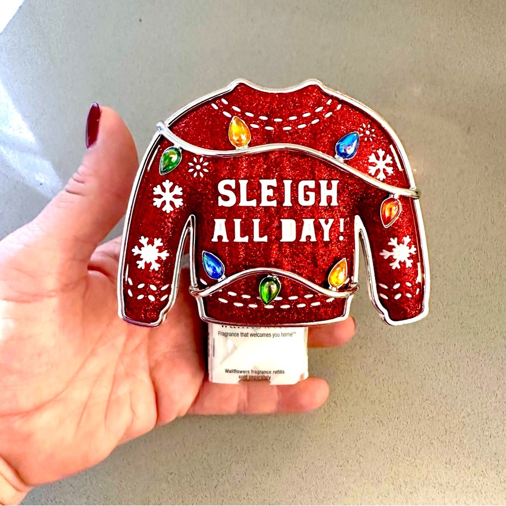 BBW Ugly Sweater “Sleigh All Day” Wallflower Plug In